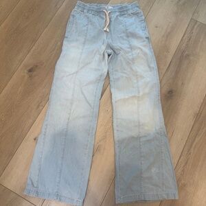 Free People pants size small, Wide Leg, Elastic waist